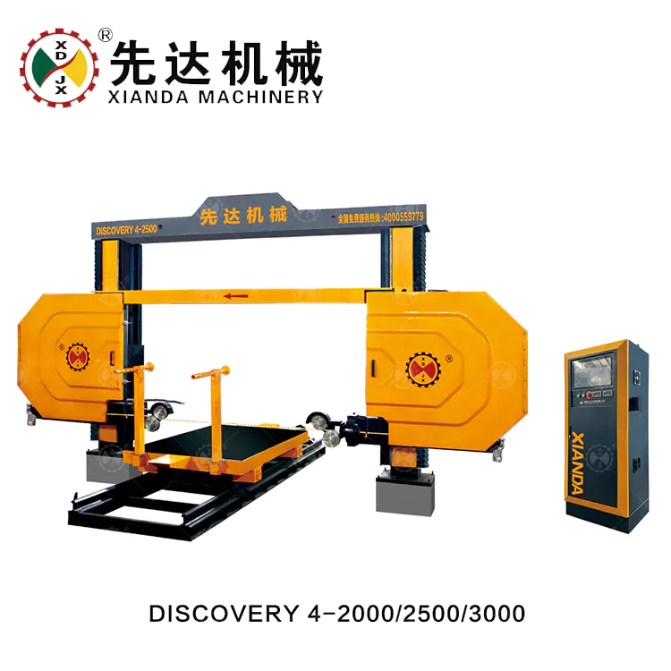Discovery 4 CNC ダイヤモンドワイヤーソーマシン